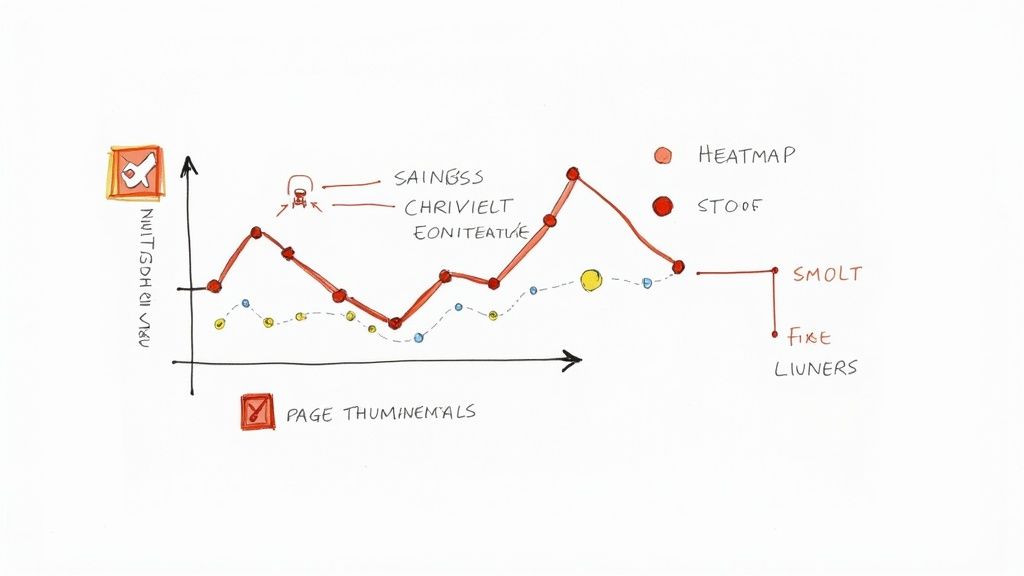 A person analyzing charts and graphs on a digital screen, representing keyword ranking data analysis.