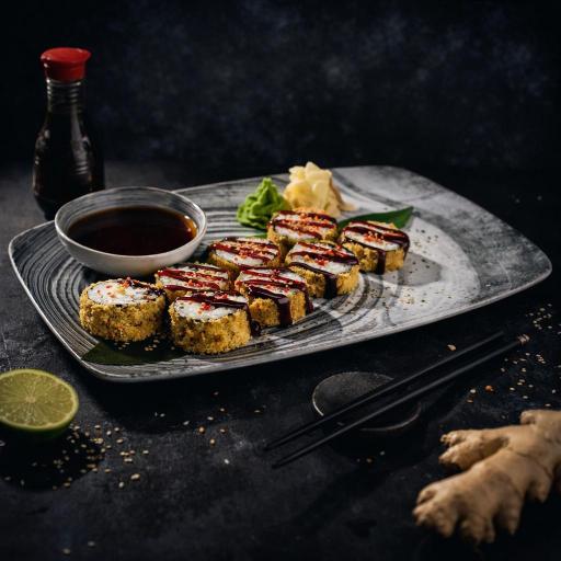 orange flower with black background