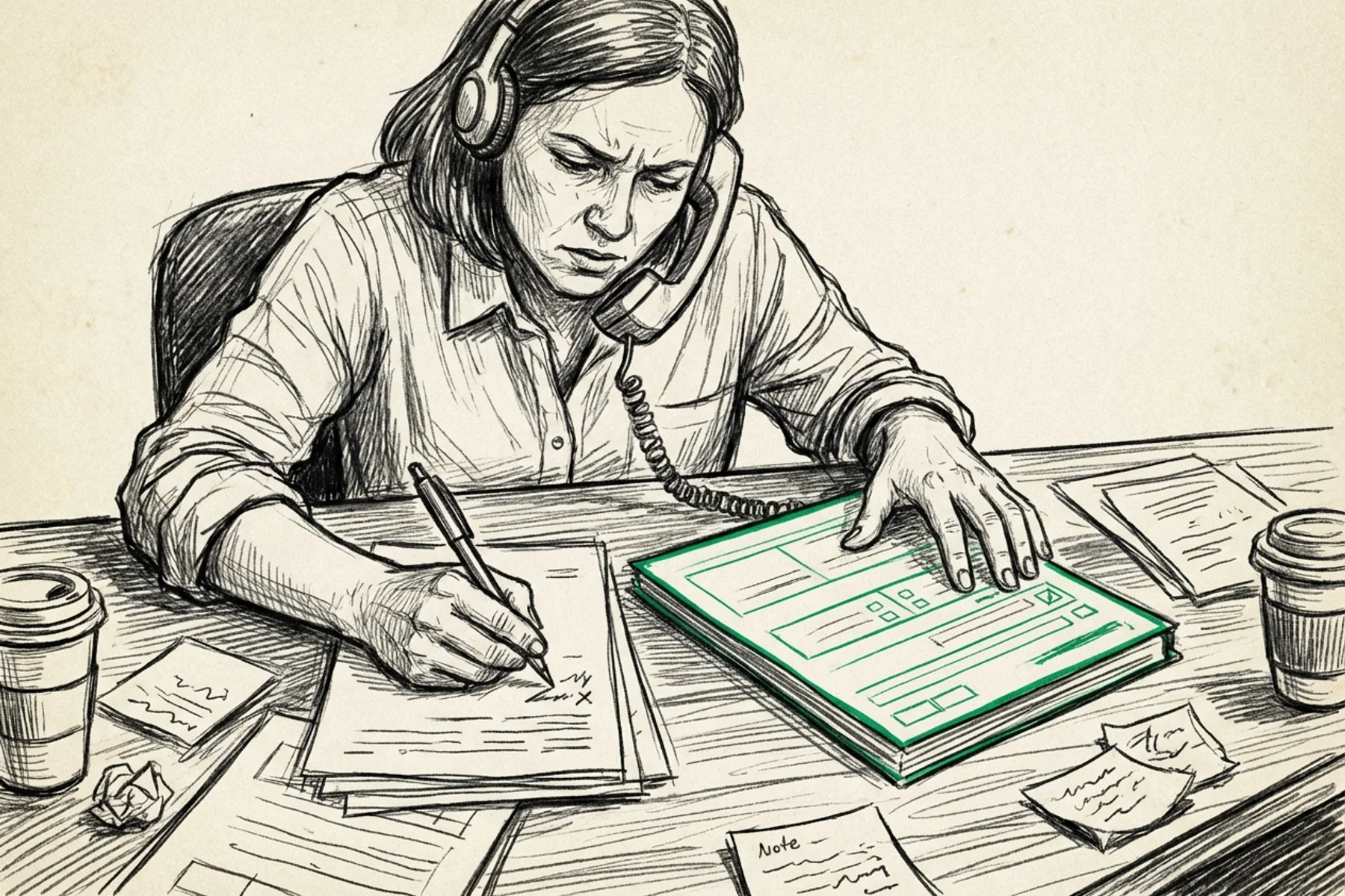 Why Poor Call Intake Kills Technician Efficiency (The $40K Fix) | Blog Thumbnail | Tradesly AI Insights