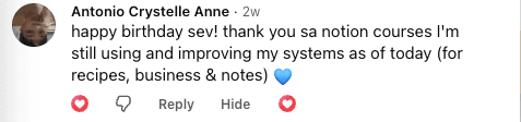 System Builders - Student & Client Wins - Antonio Crystelle Anne