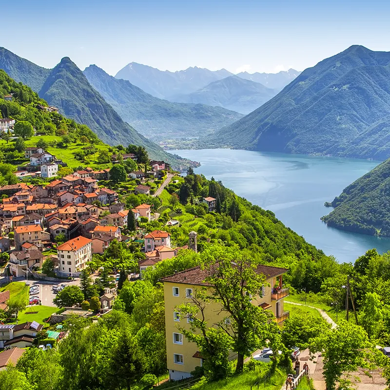 sykkeltur fra Frankrike via Sveits til Italia | Expa Travel