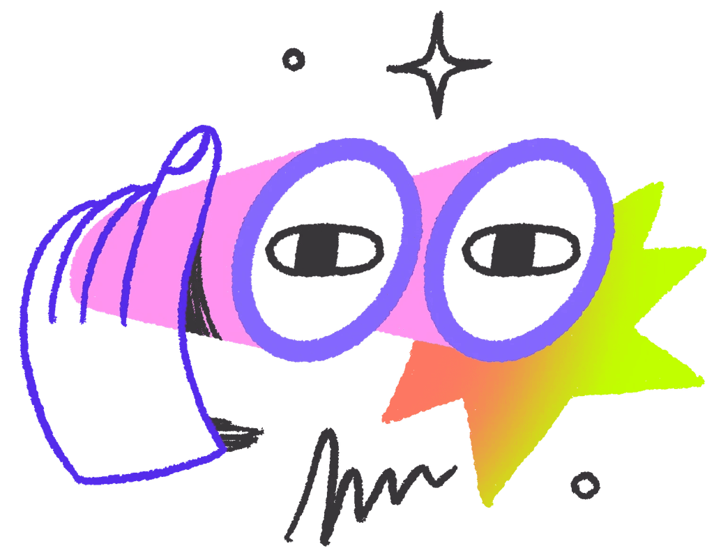 Abstract geometric icon