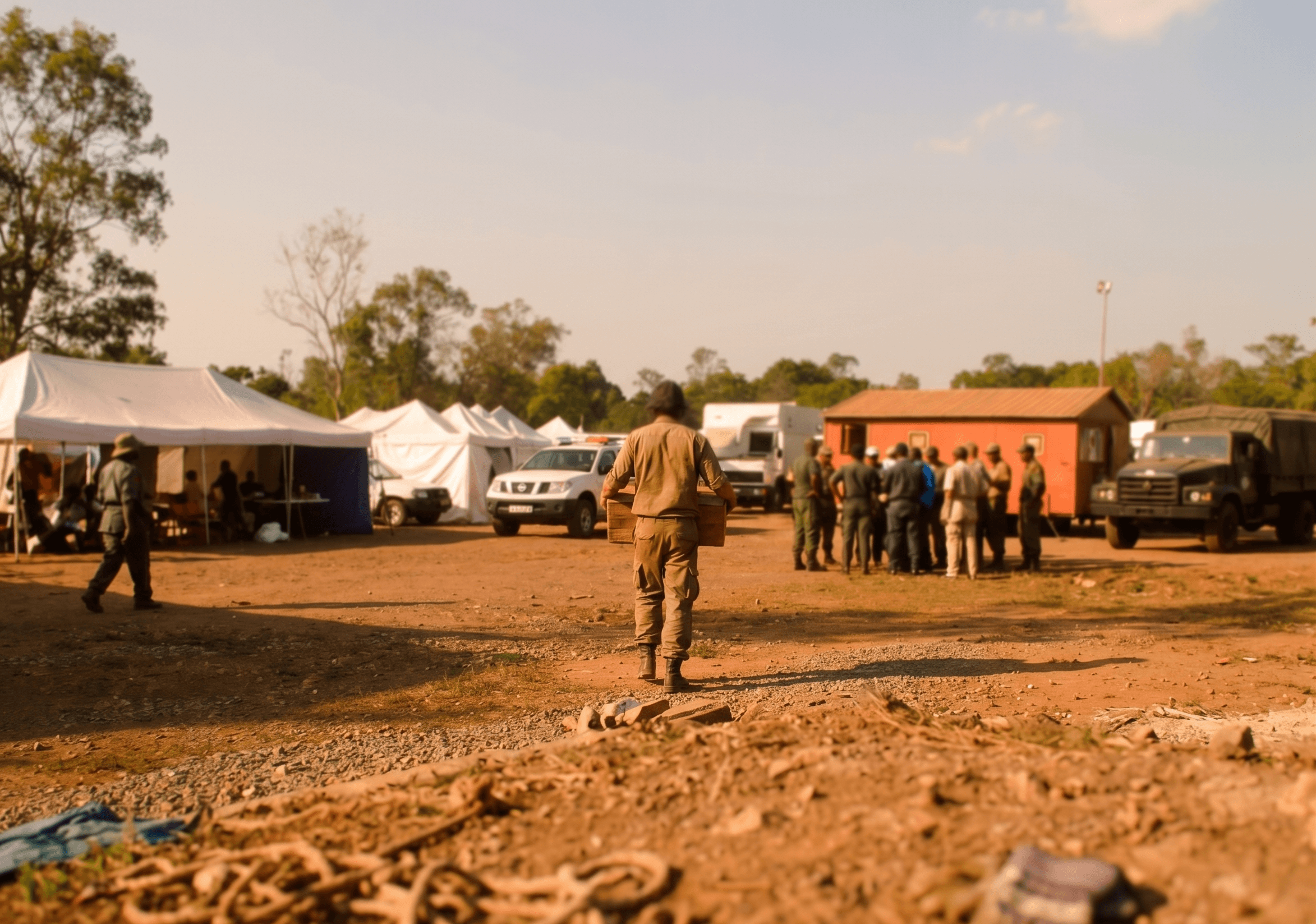 disaster response camp