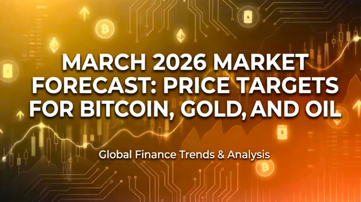 March 2026 Market Forecast: Price Targets for Bitcoin, Gold, and Oil.