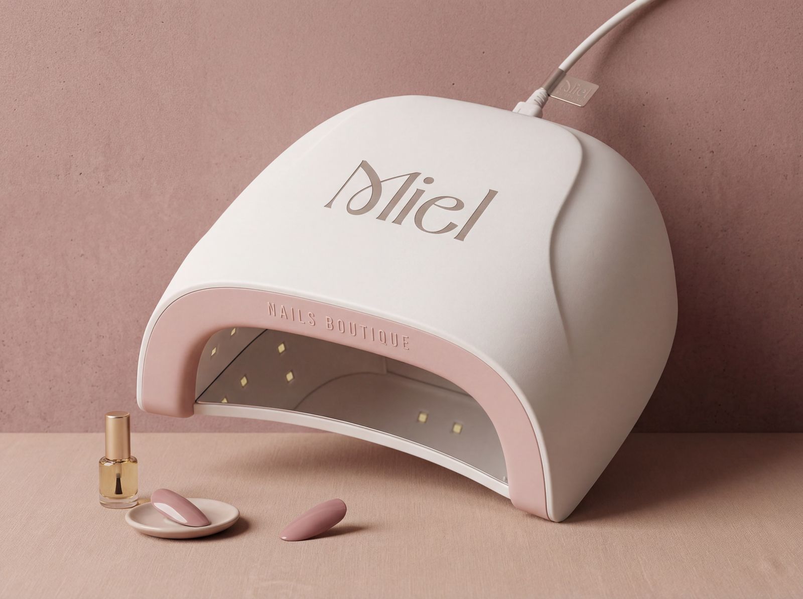 Miel, nail lamp mockup
