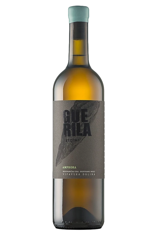 Guerila Amphora 2020 Rebula orange vino iz Vipavske doline
