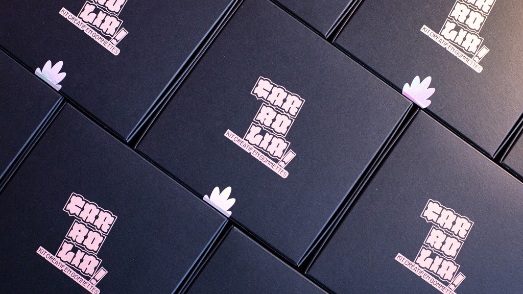 Packaging du restaurant Au fil du goût avec identité visuelle claire et design graphique épuré.