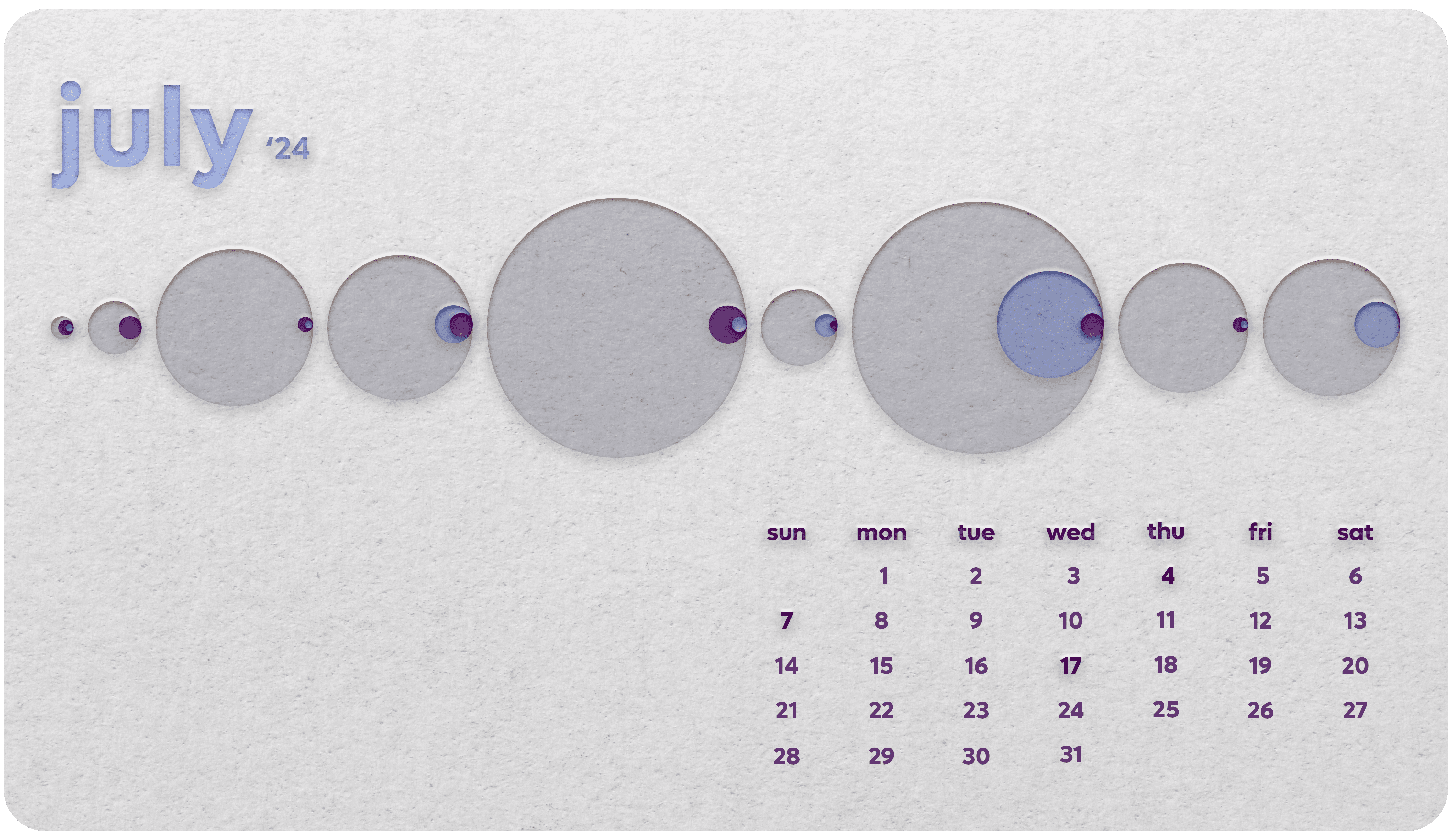 July