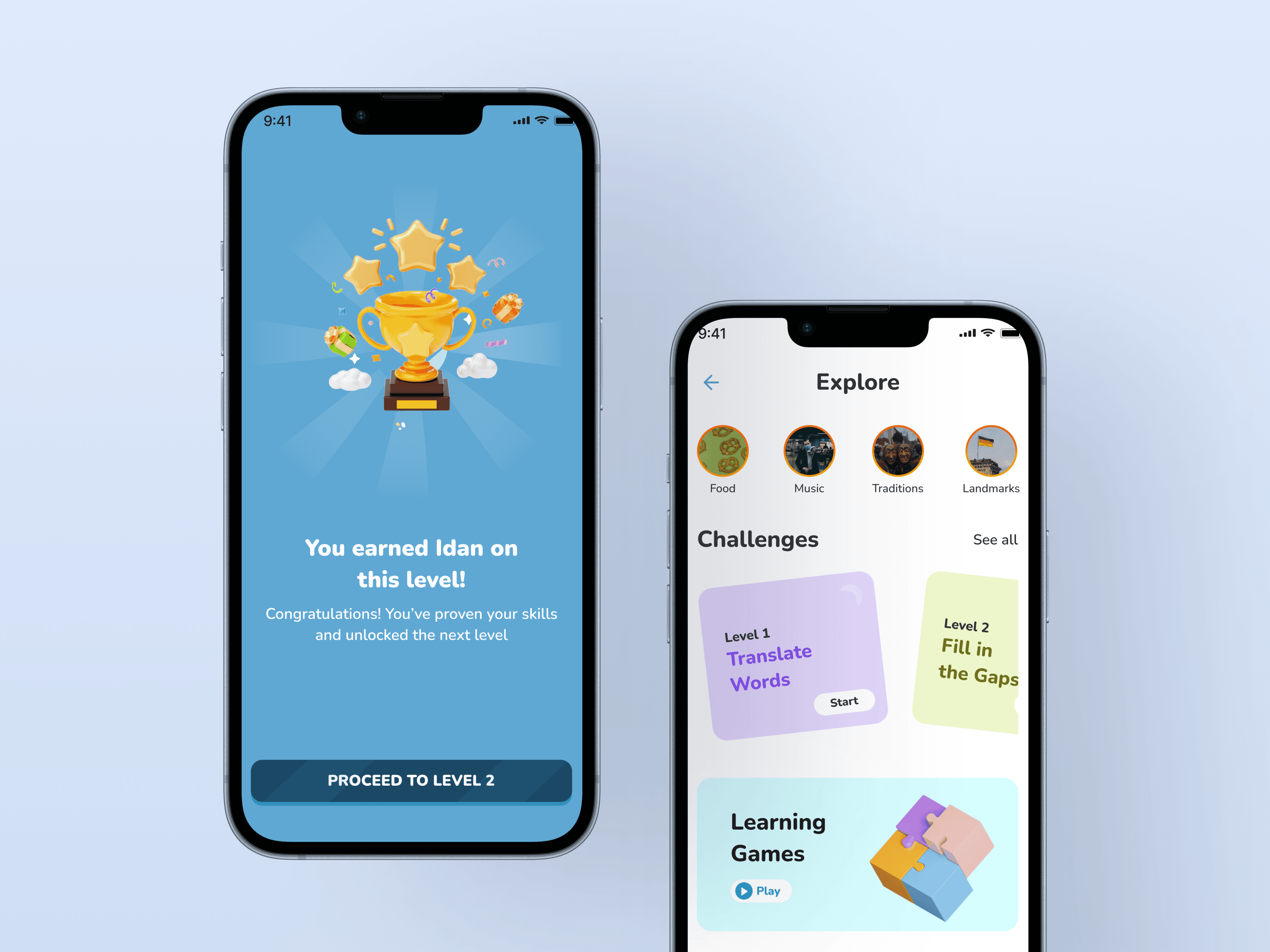 Homescreen with open bottom drawer