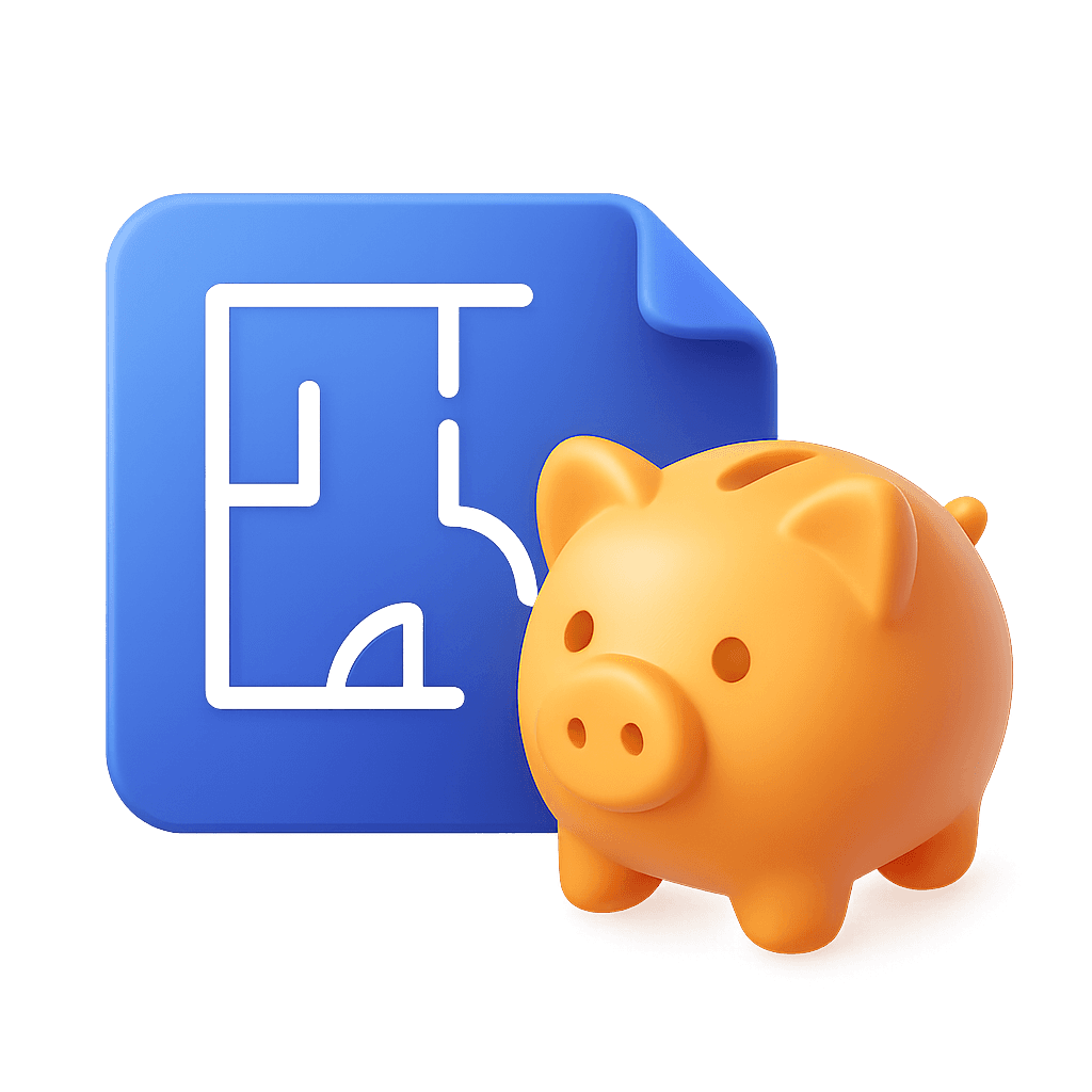 3D icon of an astronaut, who is the company logo of astro.tax