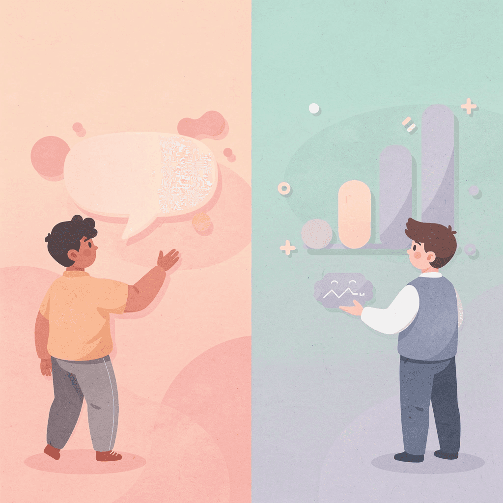  Illustration contrasting generic study schedules with personalized adaptive learning