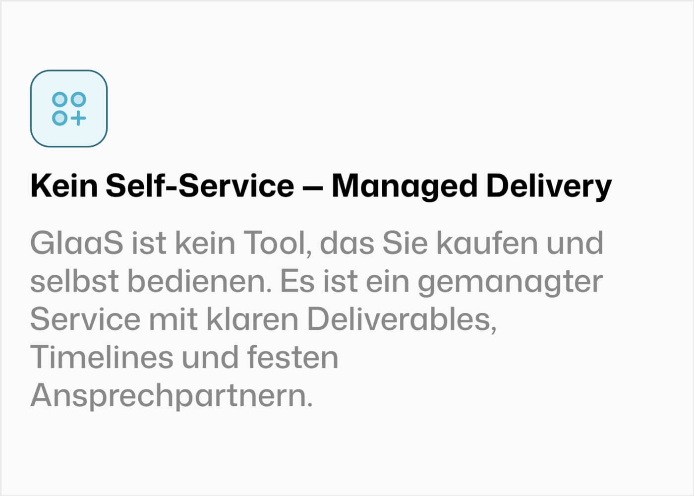 Warum GIaaS 04 Light