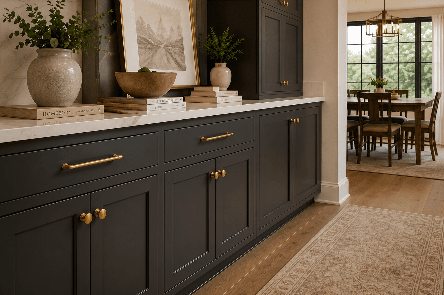Luxury whole home renovation detail