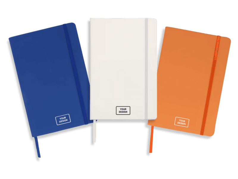 A5 Soft Touch Hard Cover Notebook