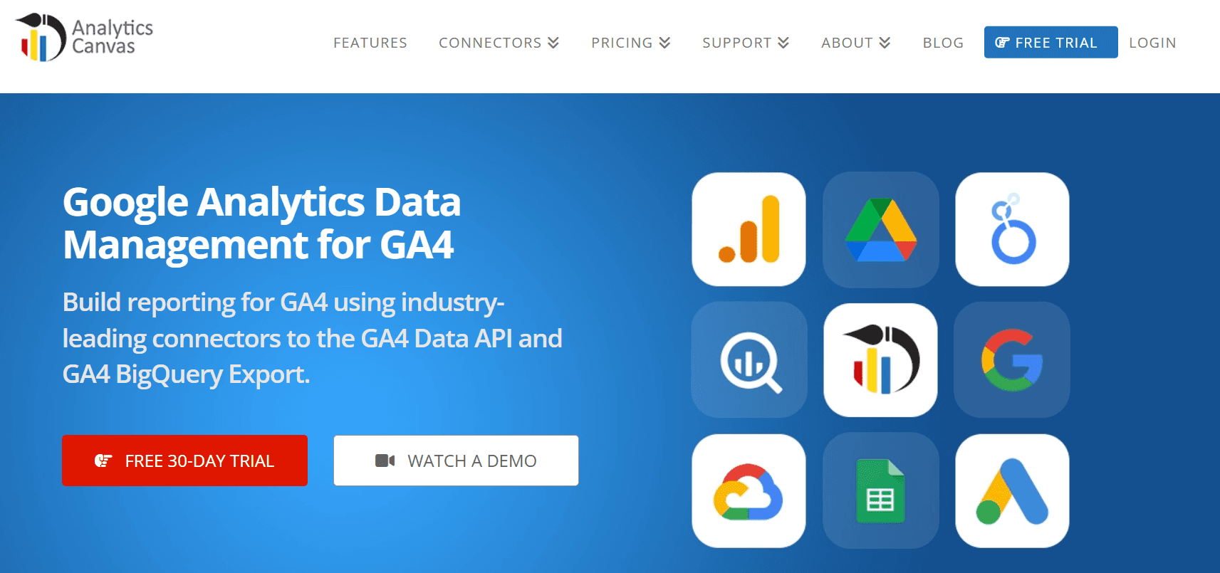 analytics canvas - Performance Reporting Tools