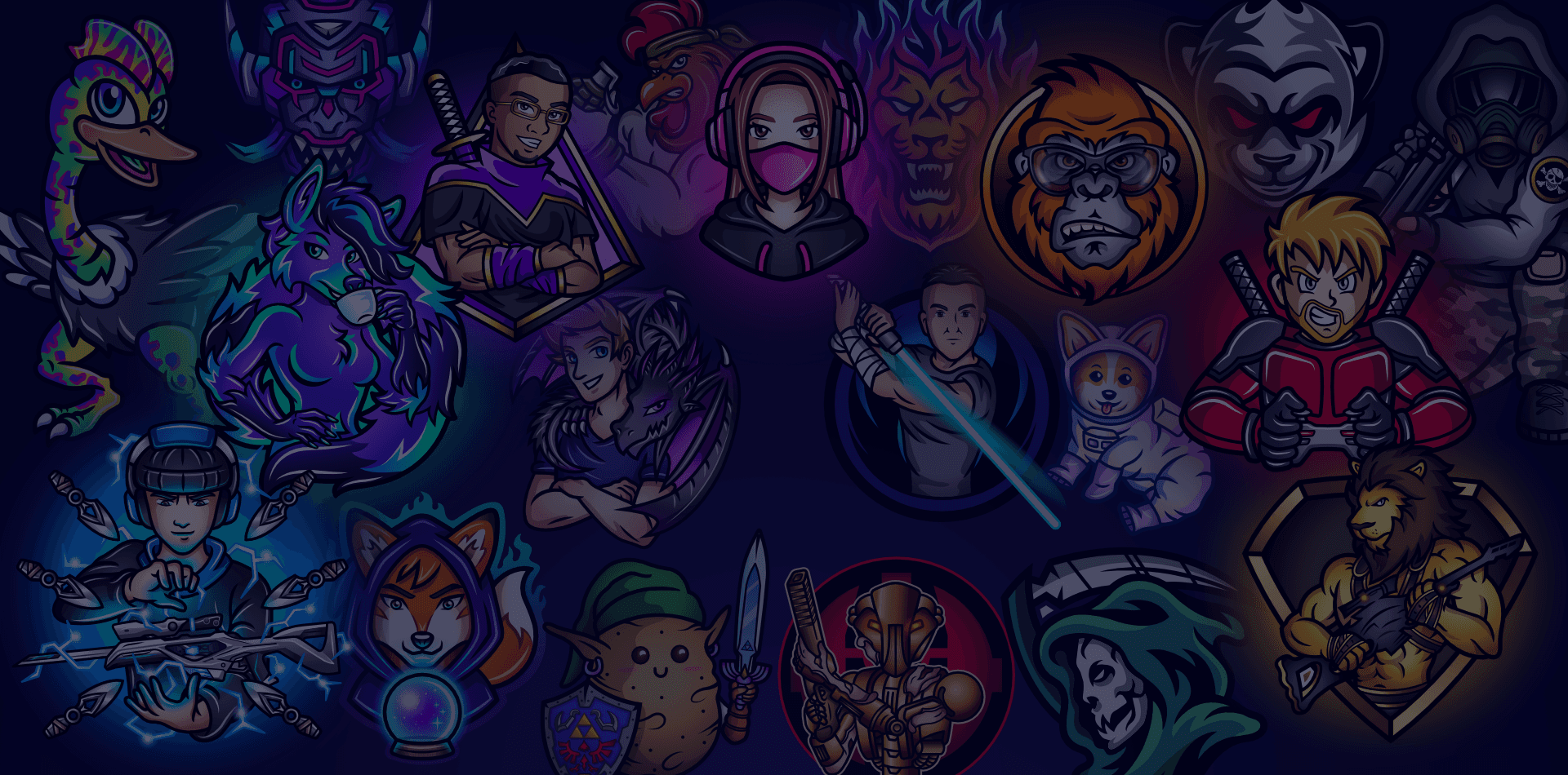 StreamShark Custom Stream Design Twitch Graphics