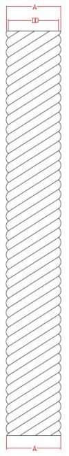 Twist Rope Column