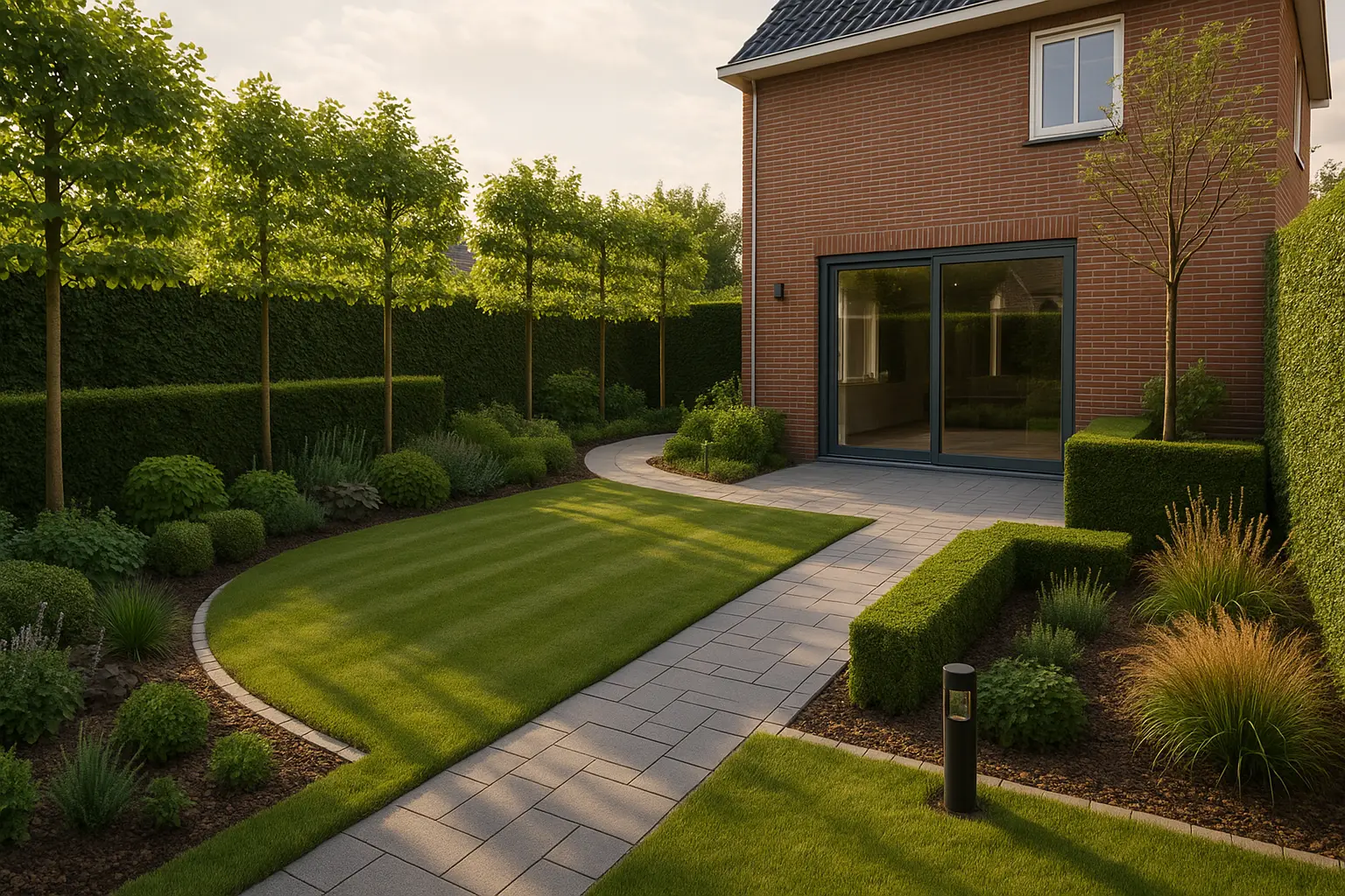 Strakke Tuinrenovatie