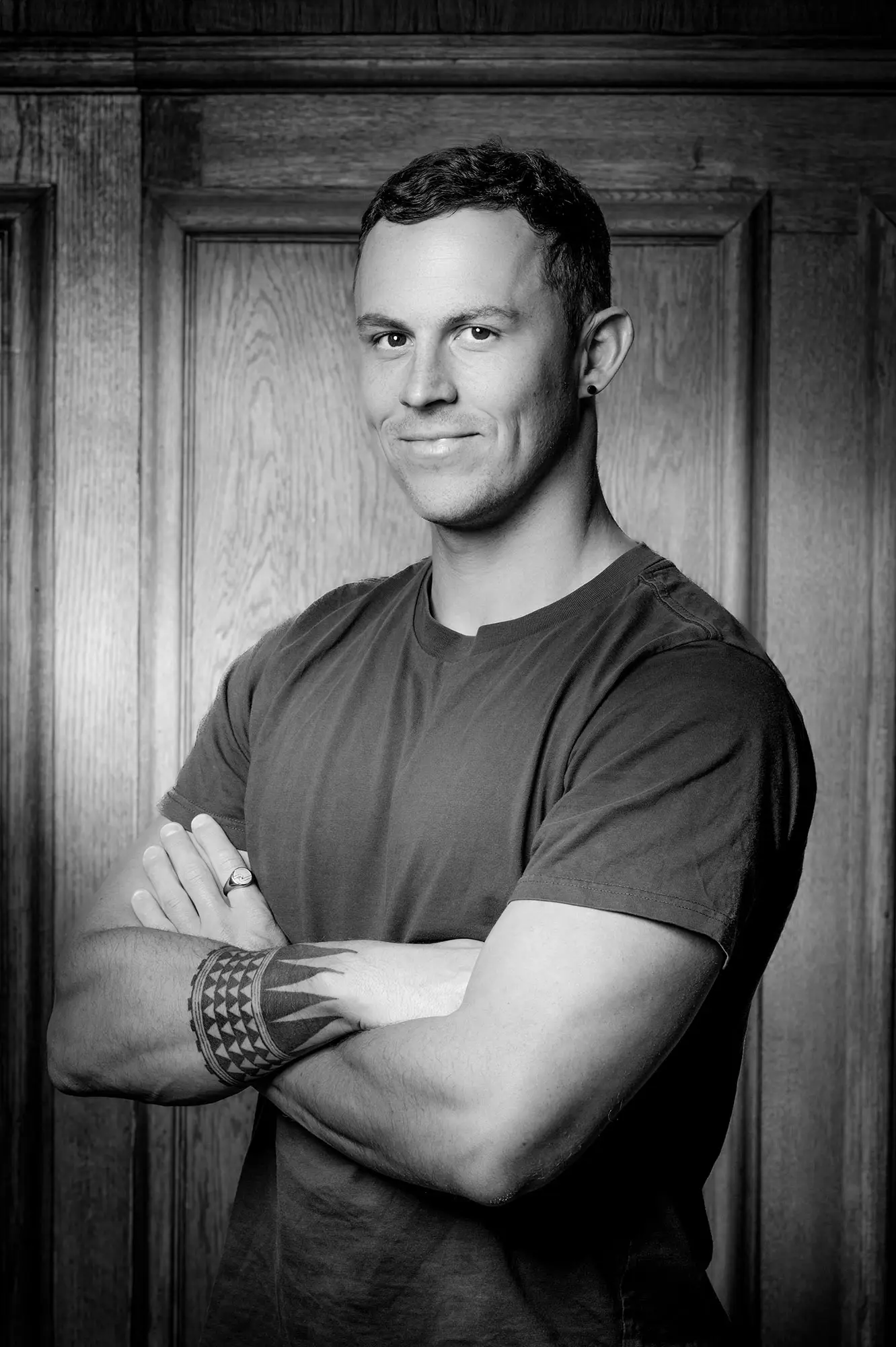 Vibrant Autumnal Road and Red Tree