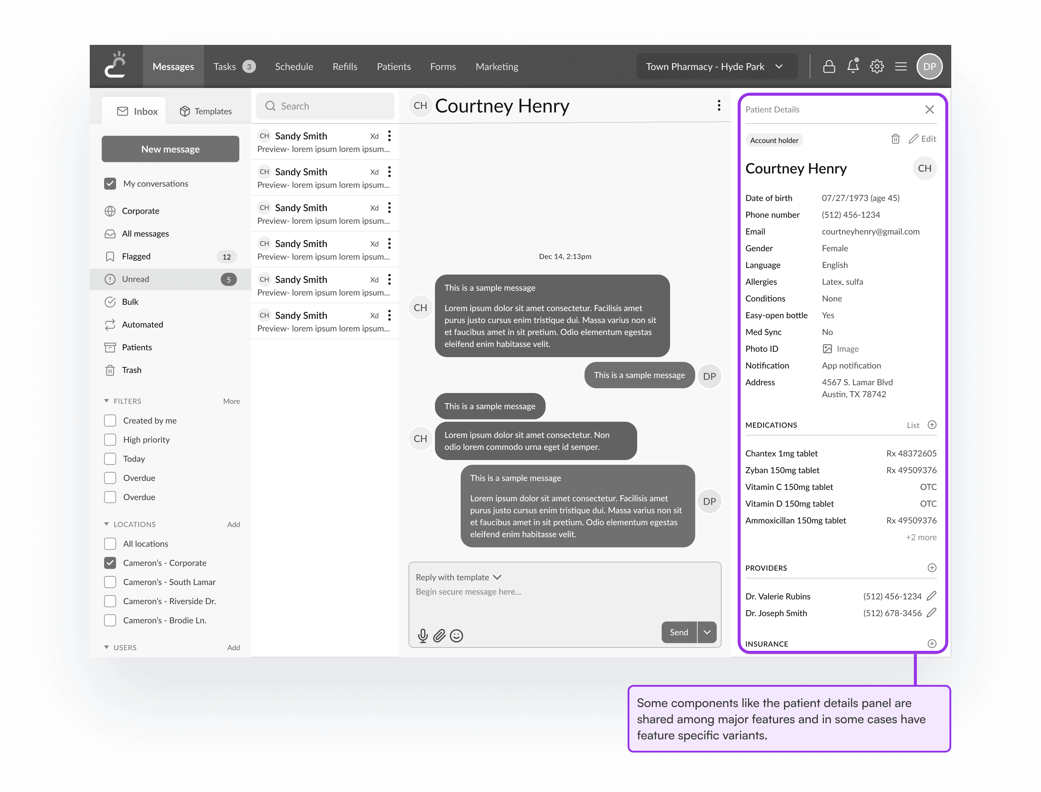 Photo of hand drawn UI