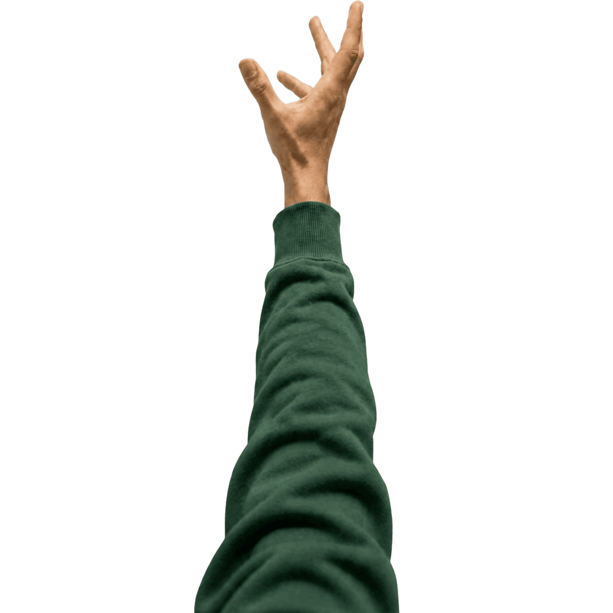 Hand Reaching To Grab Shoe