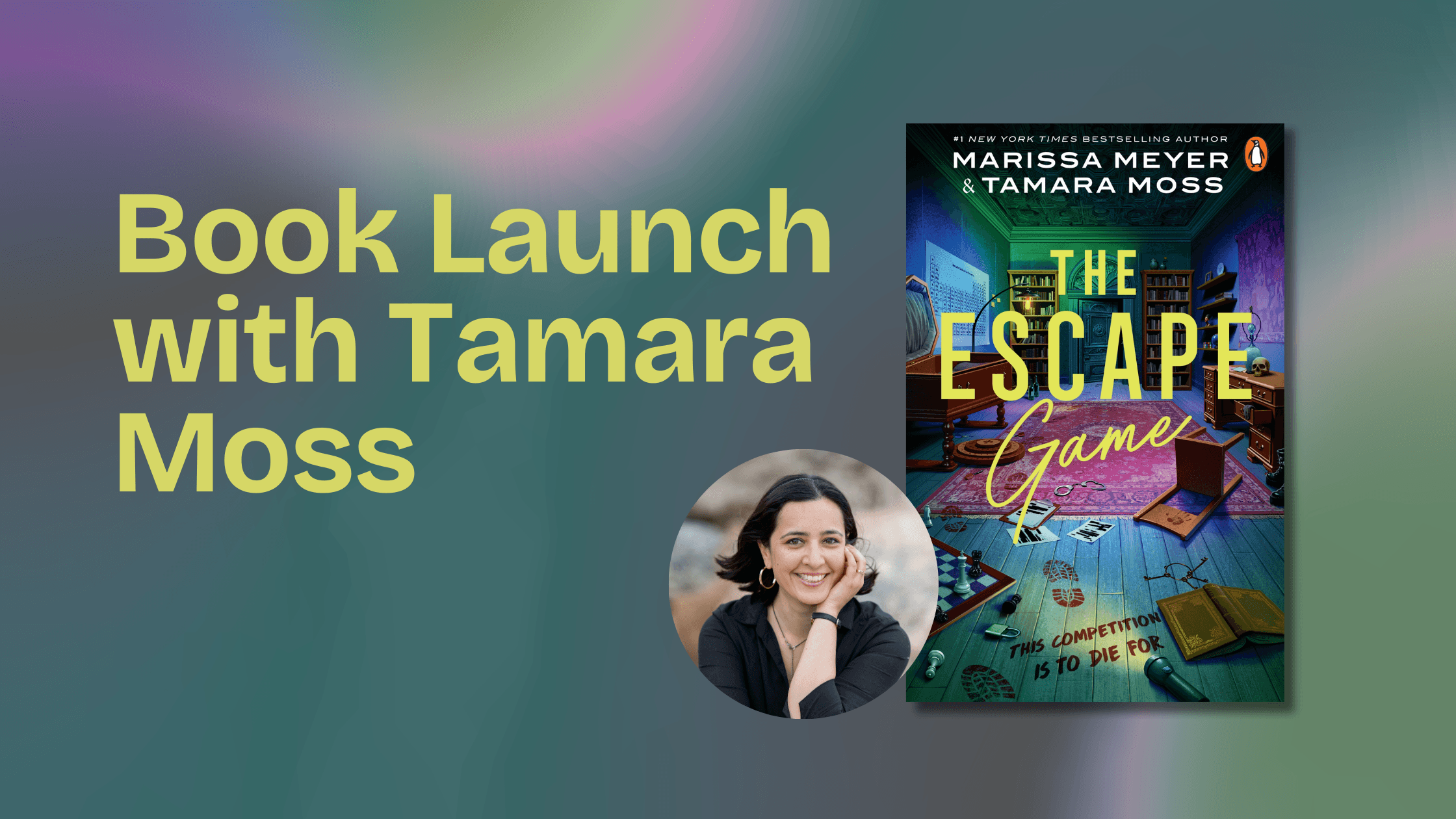 Book Launch with Tamara Moss: The Escape Game