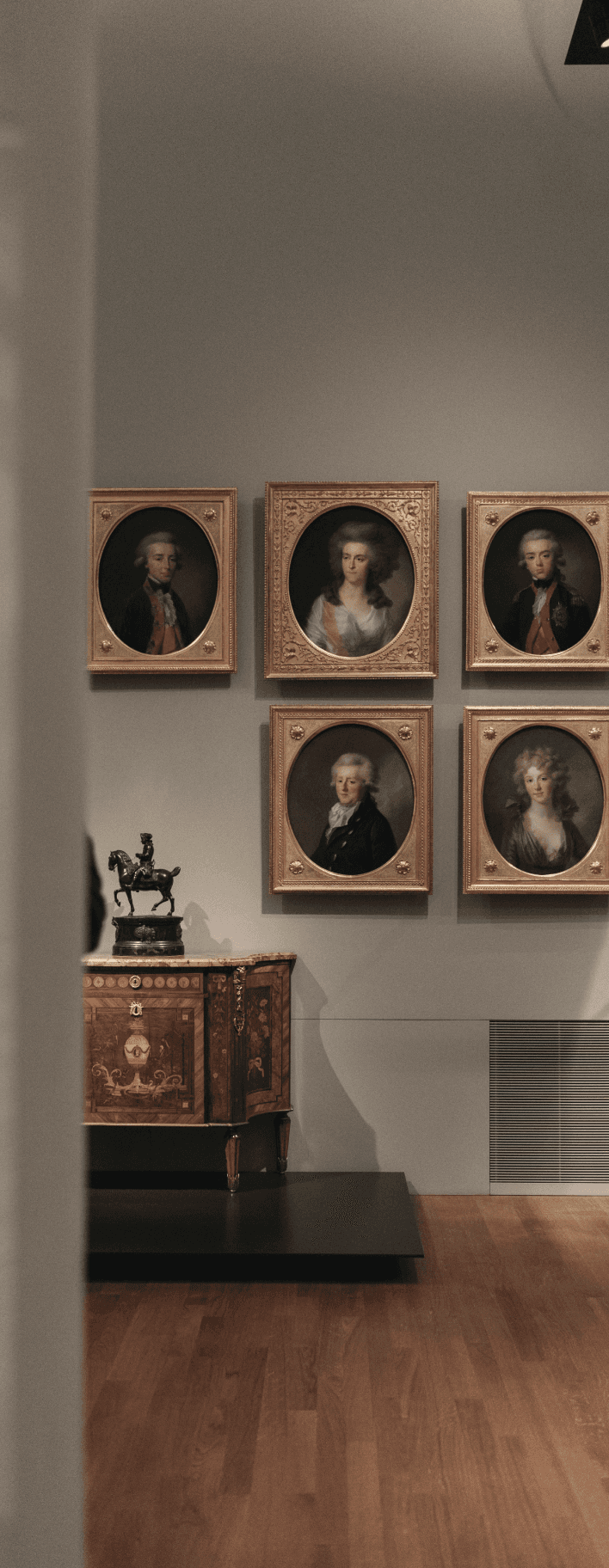 paintings in art galleries