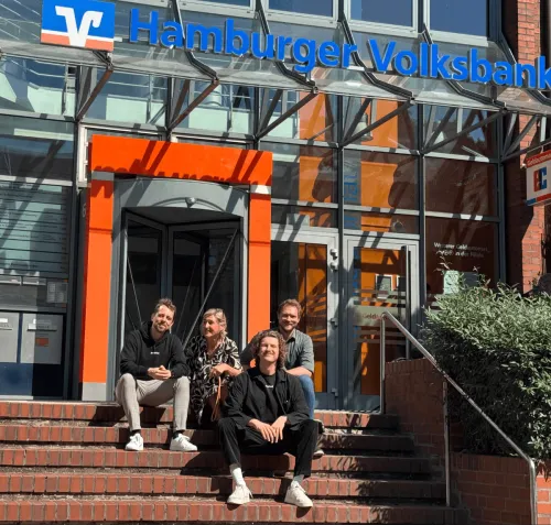 Hamburger Volksbank beim Onboarding mit mykori