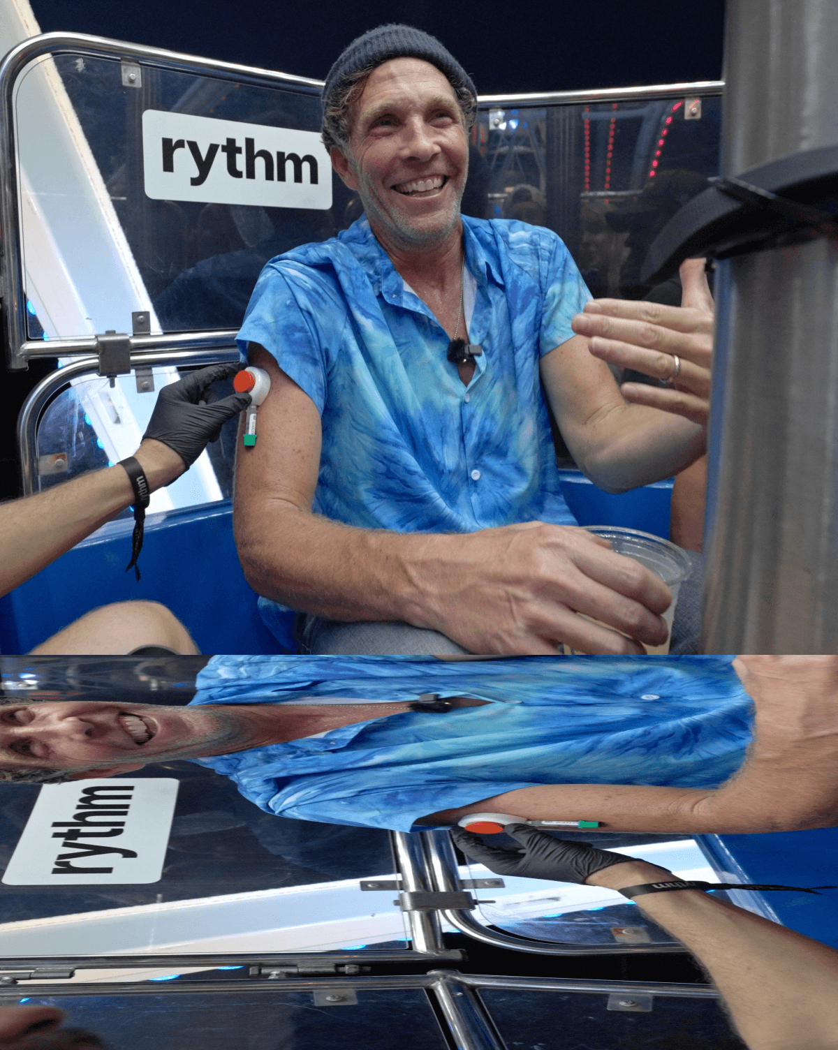 Portrait of Jesse, smiling.