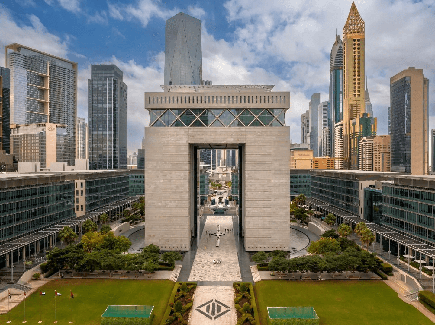 DIFC entrance 