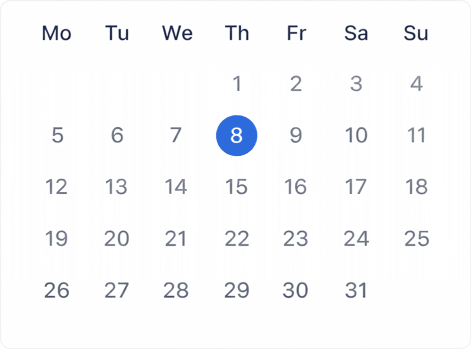 Calendar Image