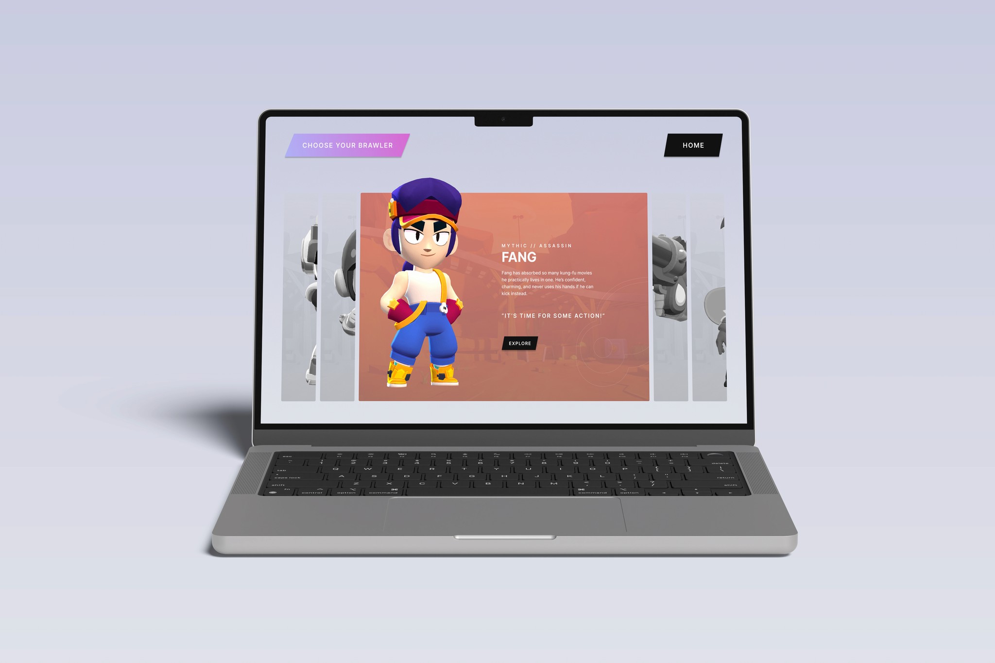 Image of two smartphones with a gray background