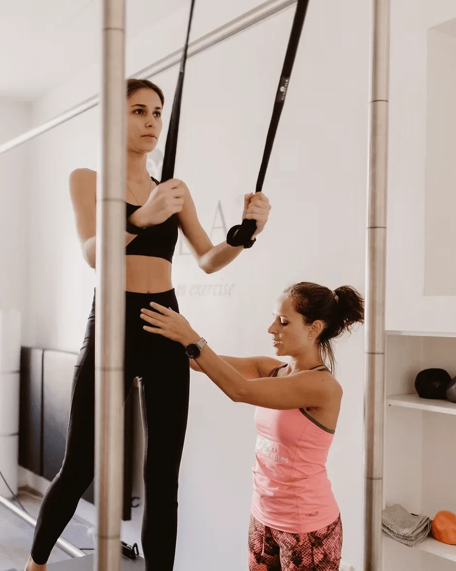 Séance de Pilates sur appareil avec accompagnement personnalisé