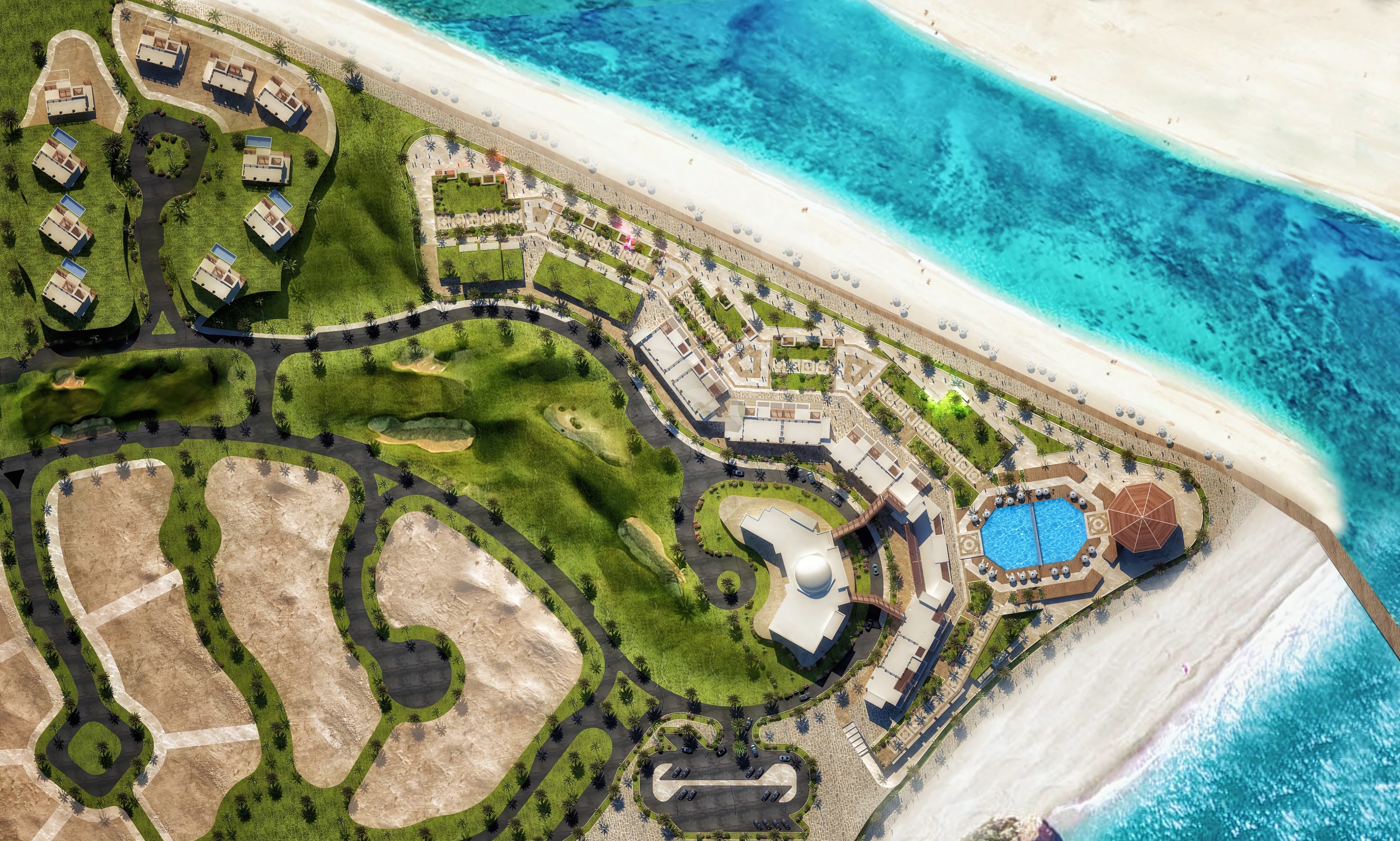 Woman planning about structure