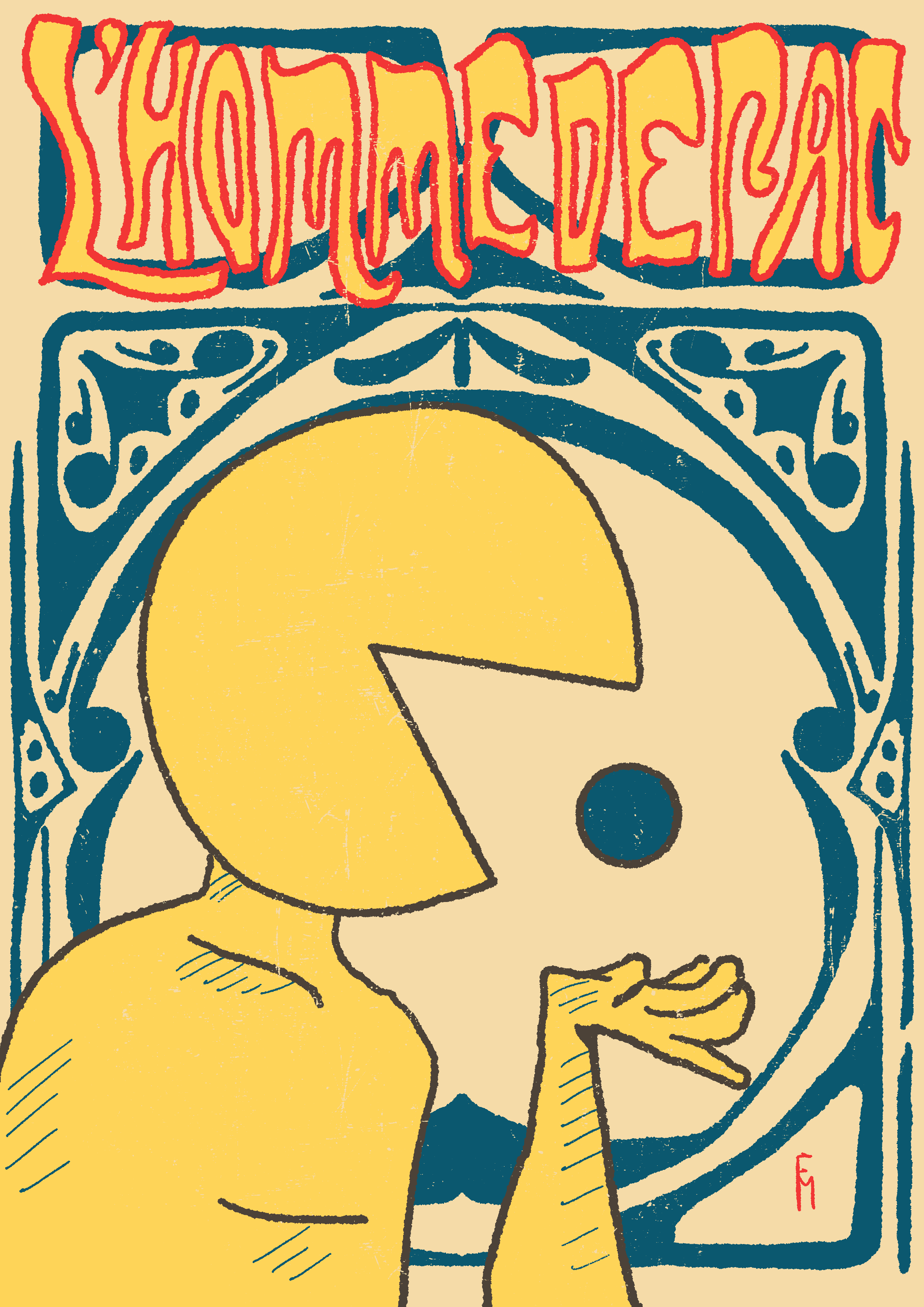 Anthropomorphic Pac Man