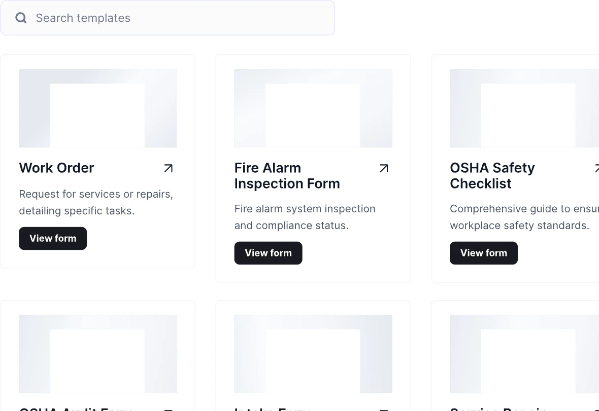 thousands of form templates