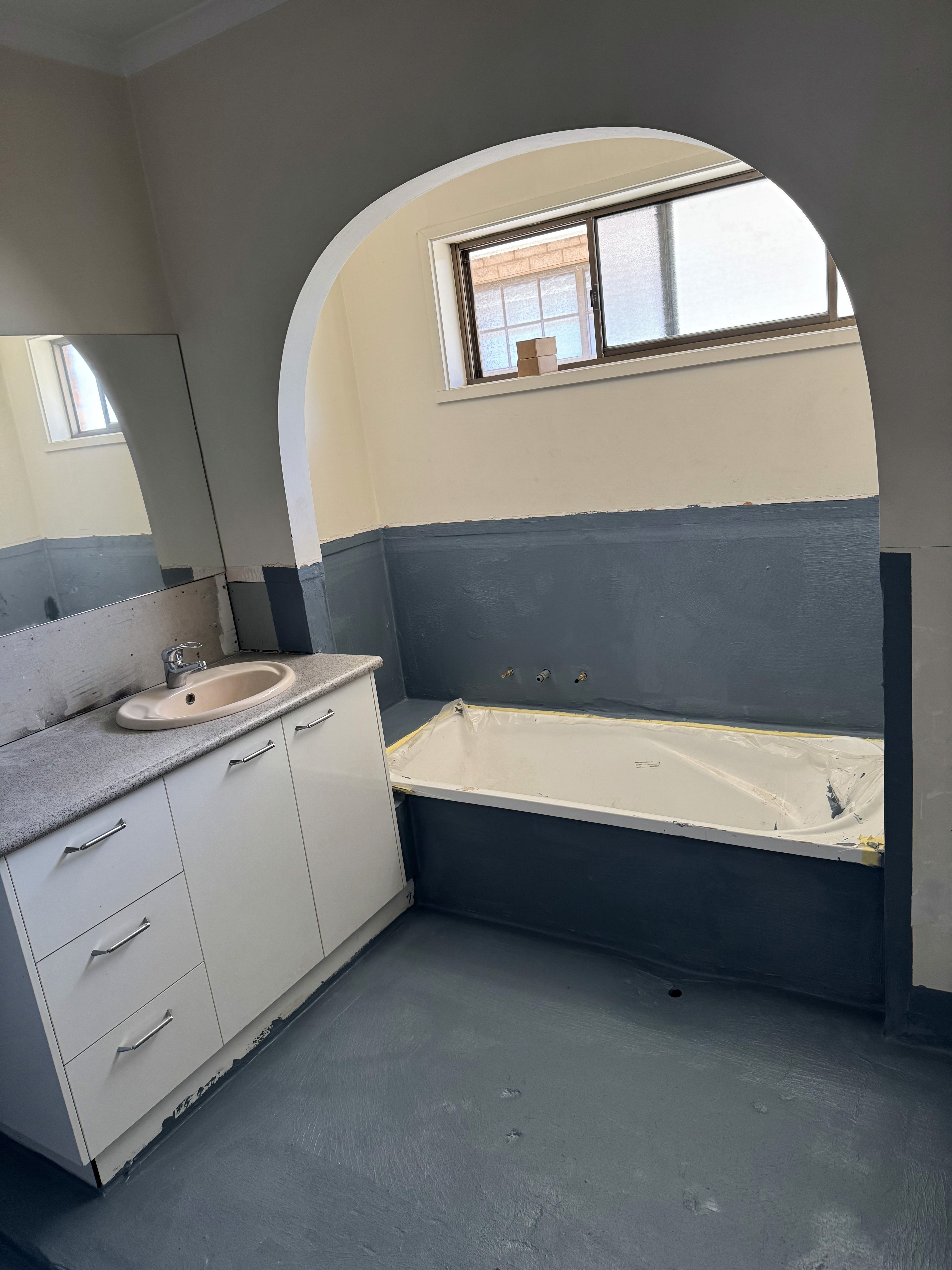 bathroom retiling photo