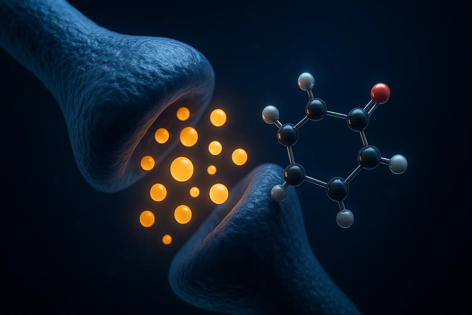 Dopamine - detailed 3d Illustration of DNA