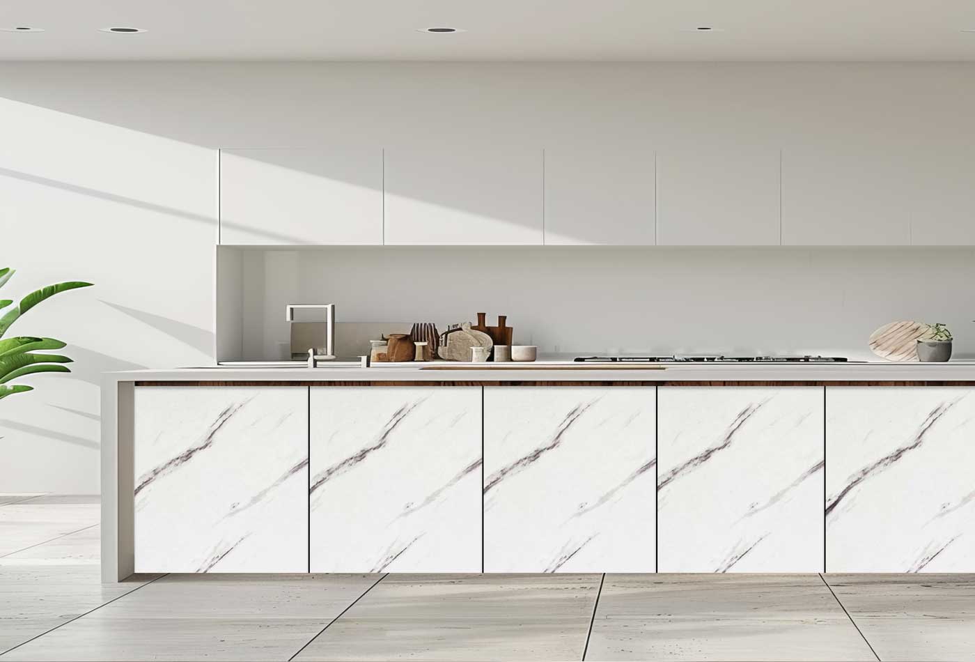 Melamina Carrara Navetta |  Tablero MDF | 15 MM