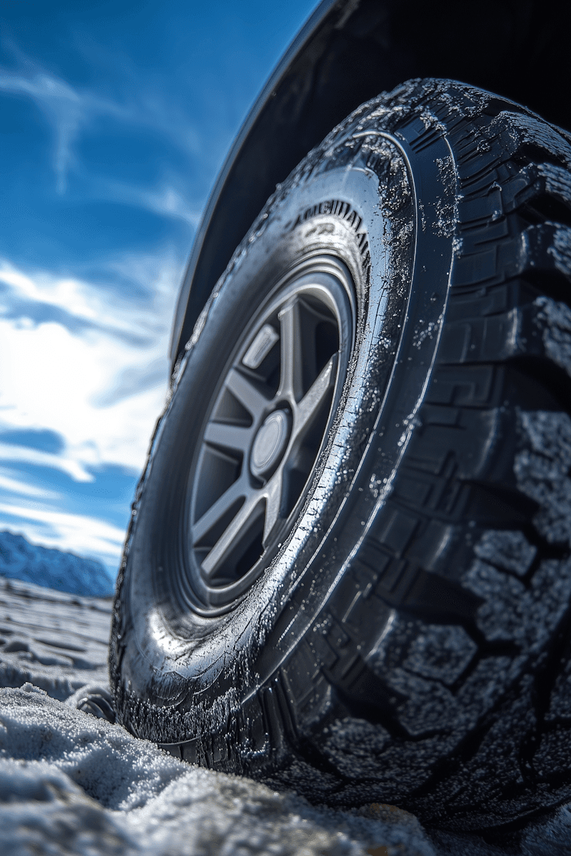 A couple of men standing next to a white car