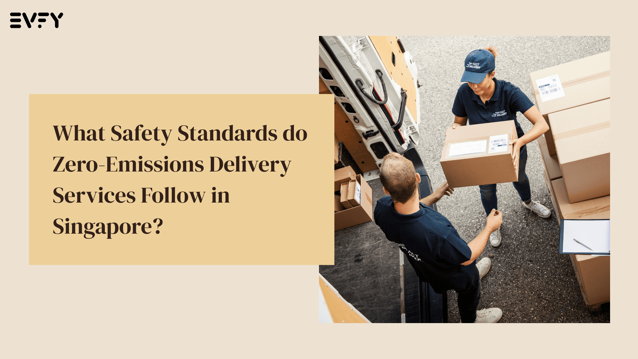 What Safety Standards Do Zero-Emissions Delivery Services Follow in Singapore?