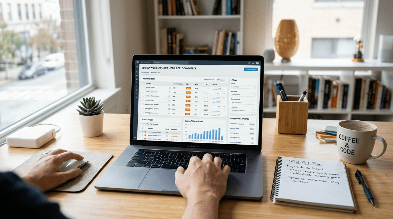 SEO keyword research for marketplace listing optimization
