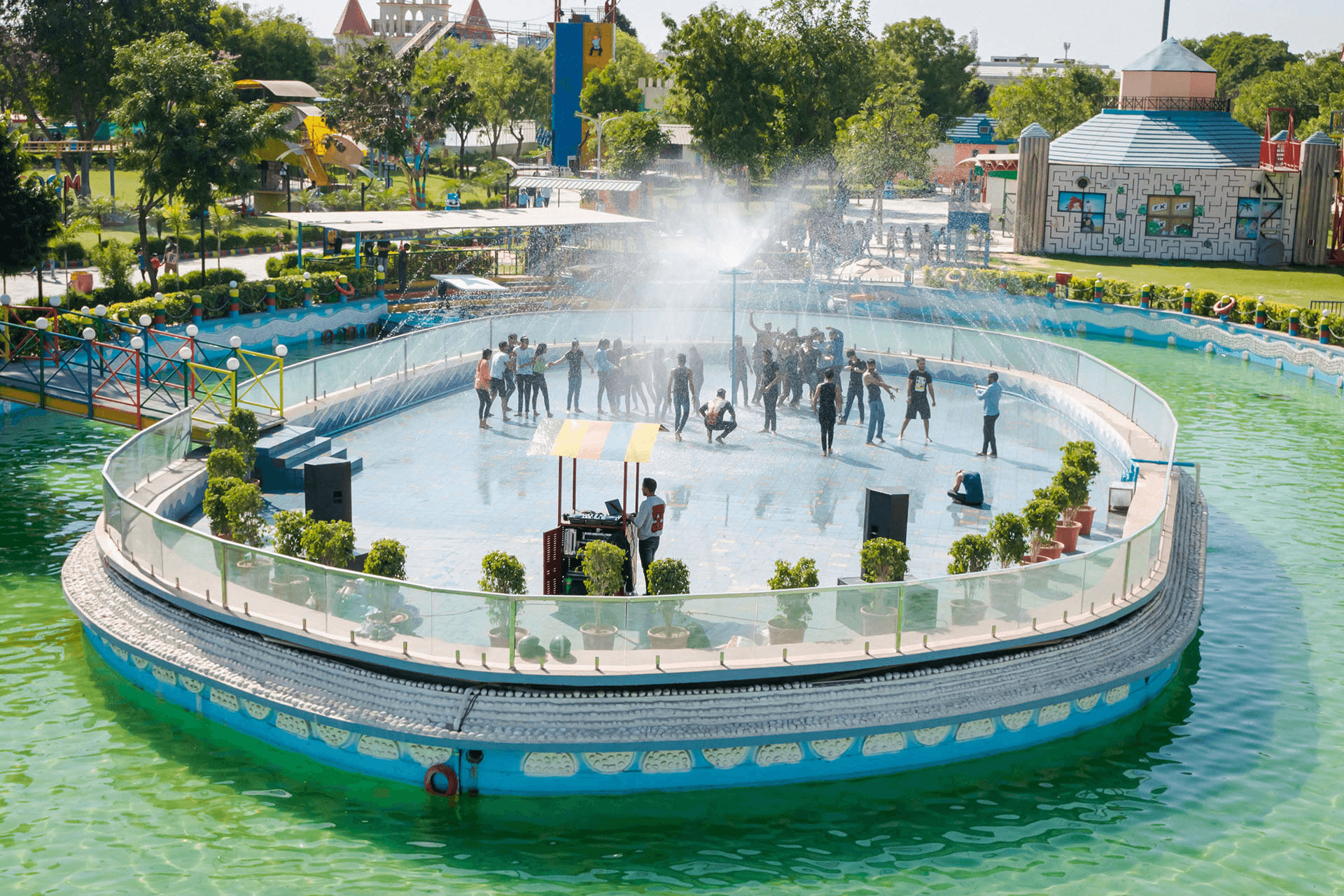 Rain Dance in Jaipur