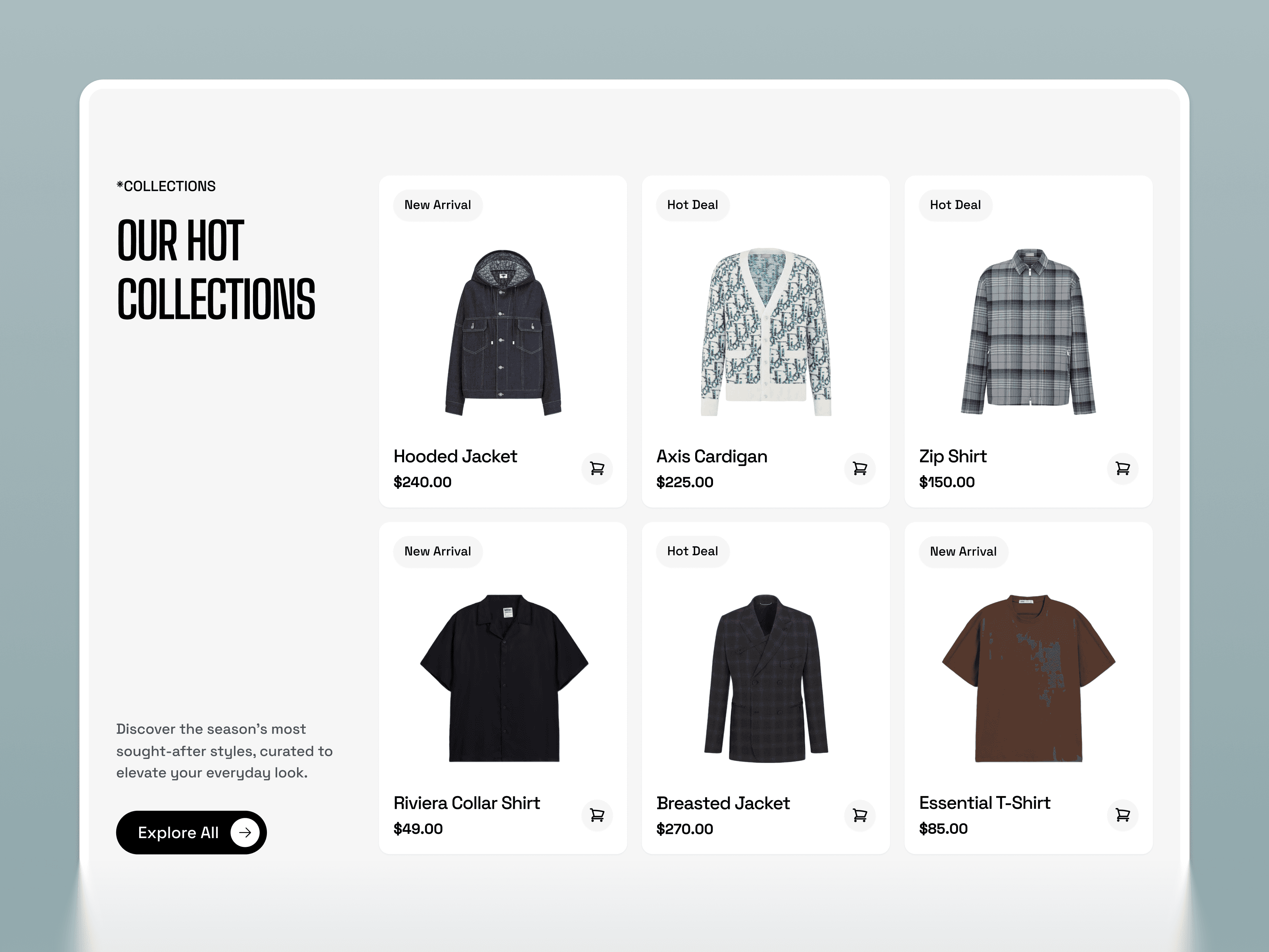 webflow ecommerce template