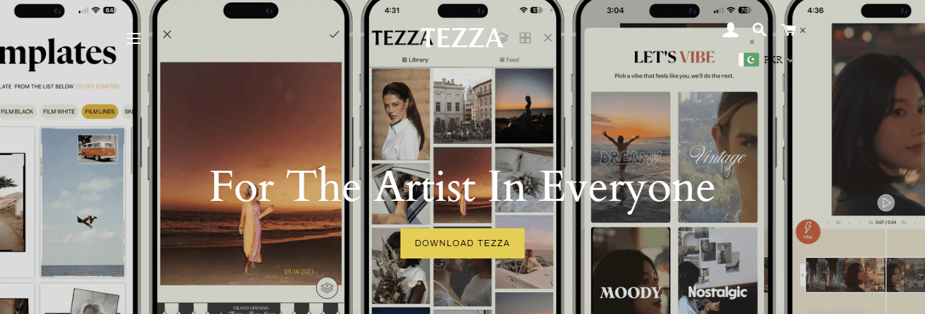 tezza - Best Content Creation Software 