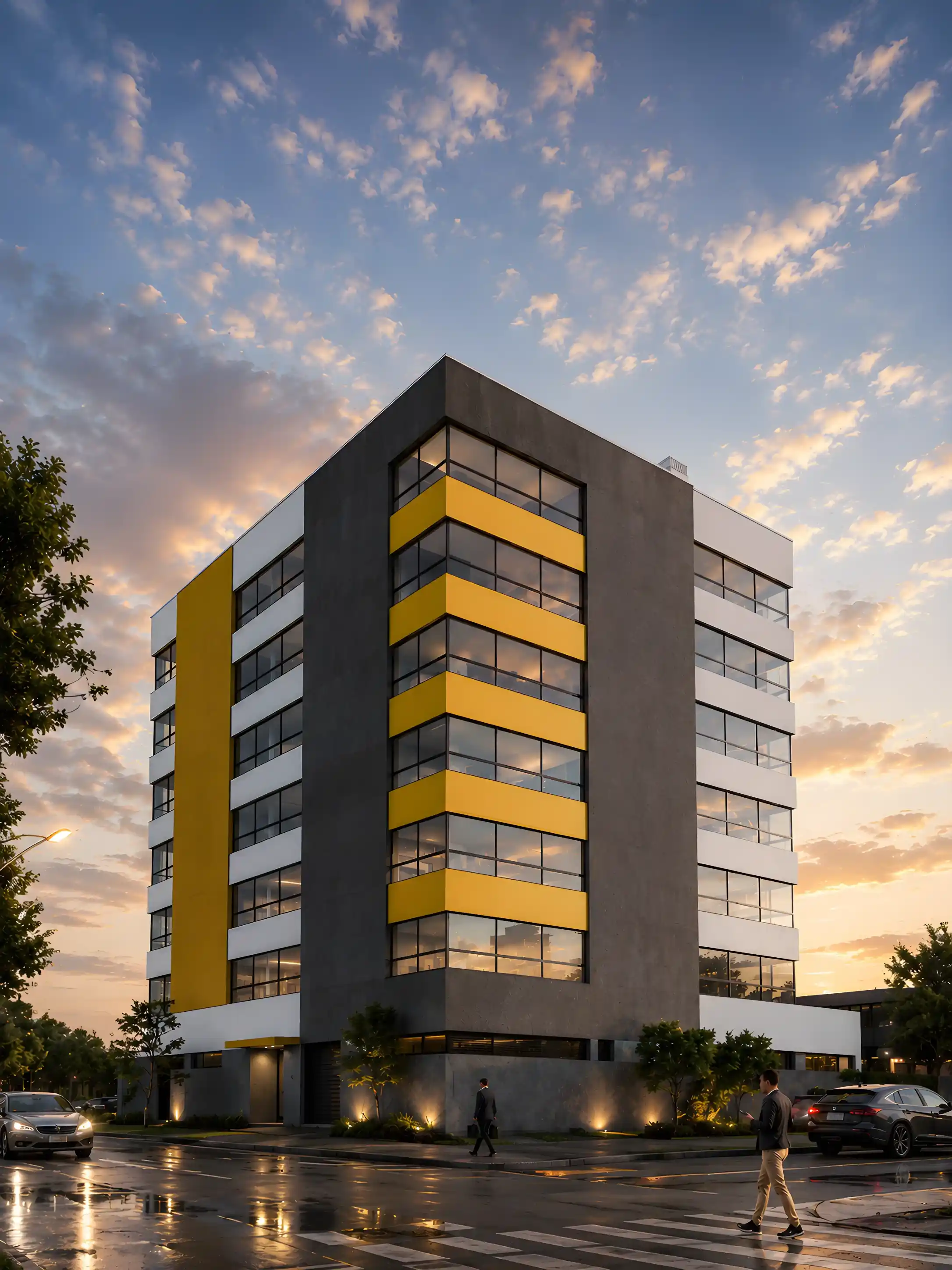 Fachada do empreendimento Maestro Residencial Pelotas