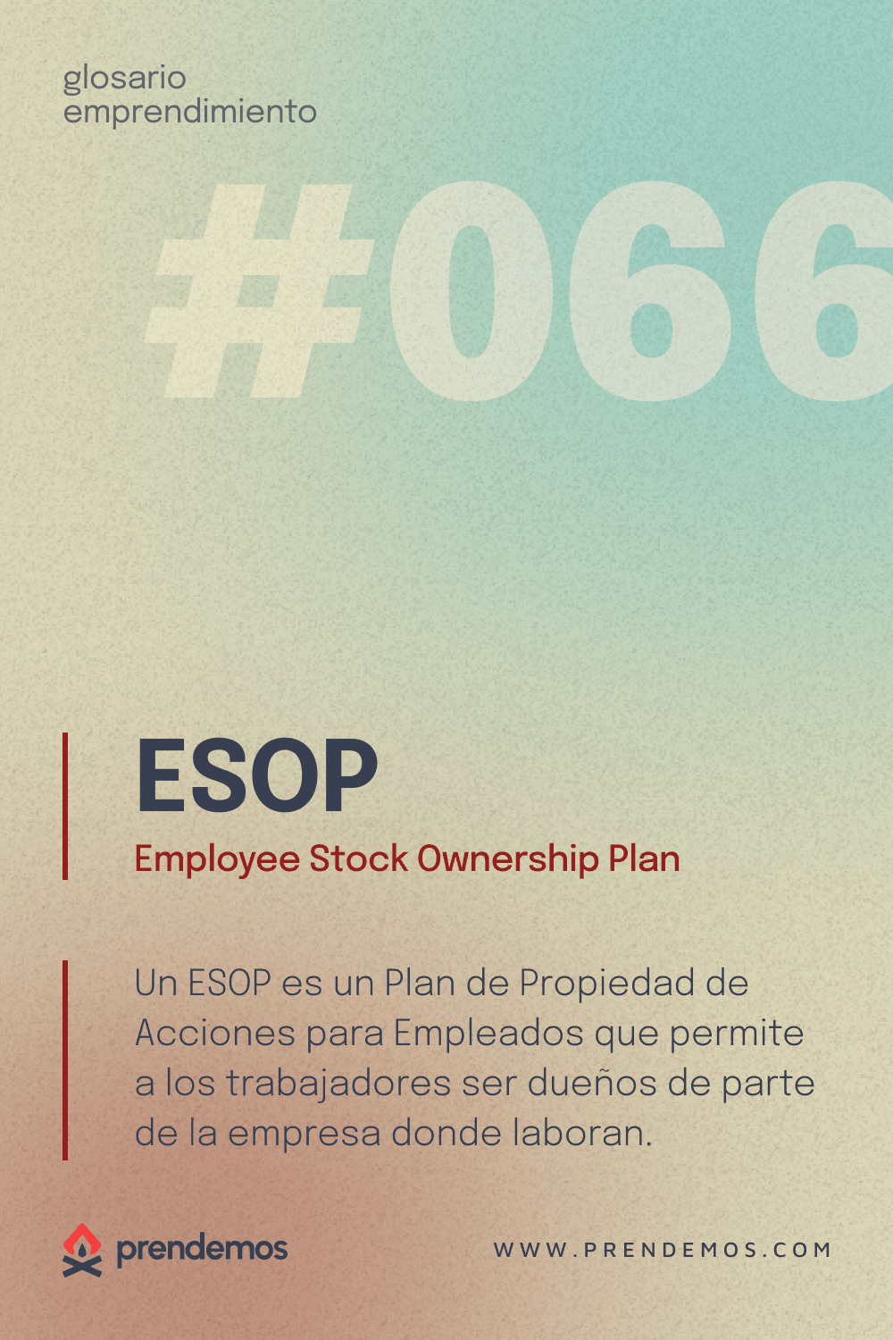 Qué es un ESOP