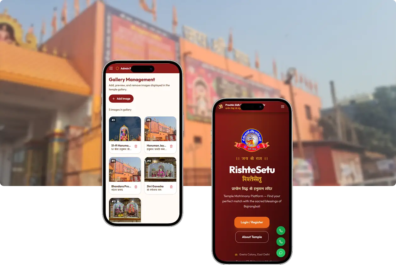 Mobile mockups