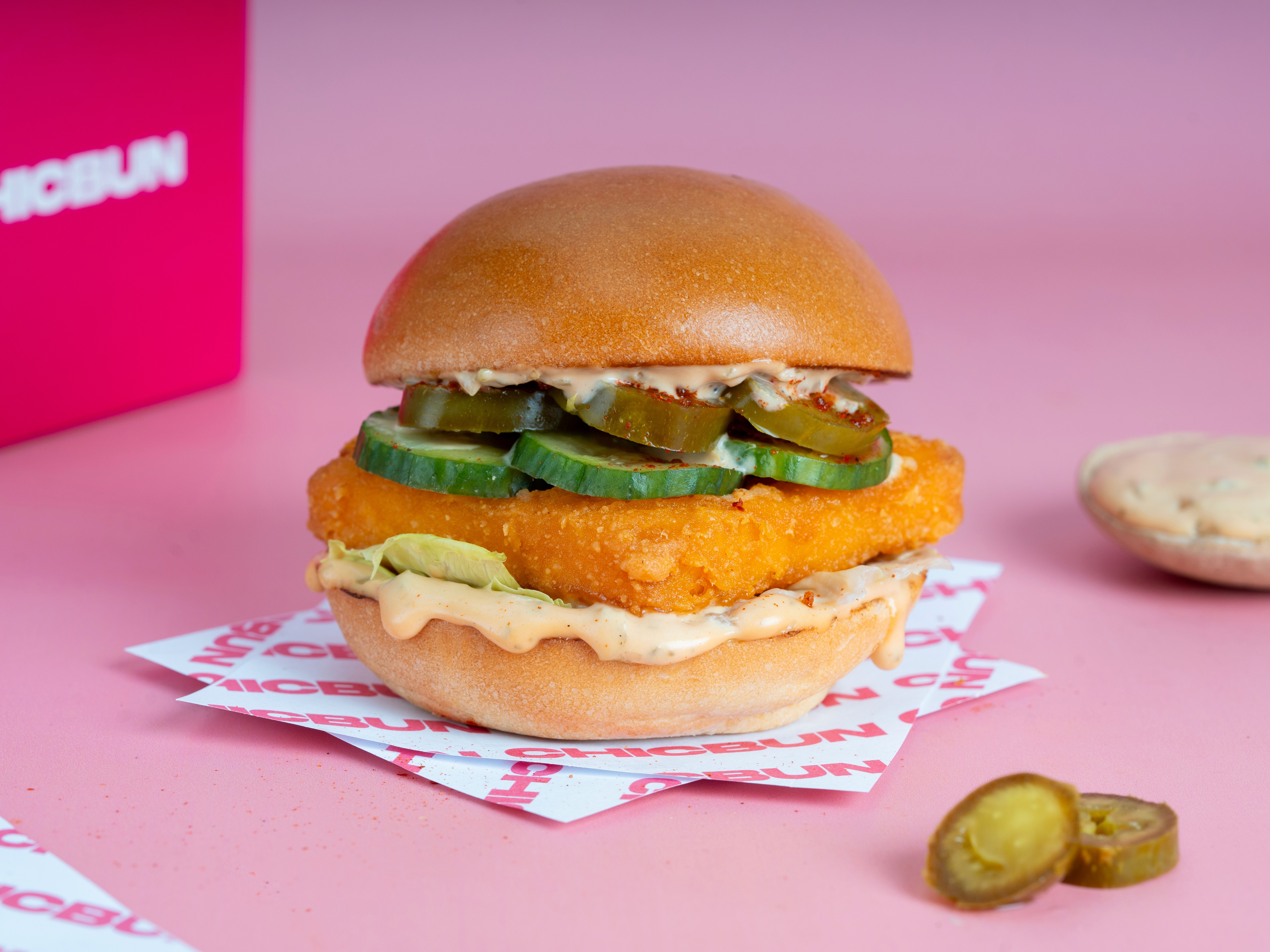 Spicy Paneer Stack Burger