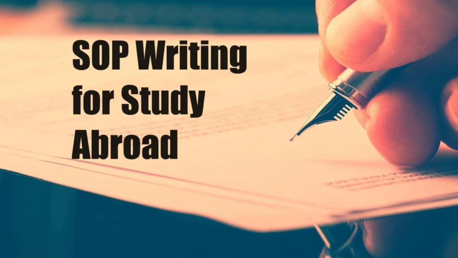 How to Write a Strong SOP
